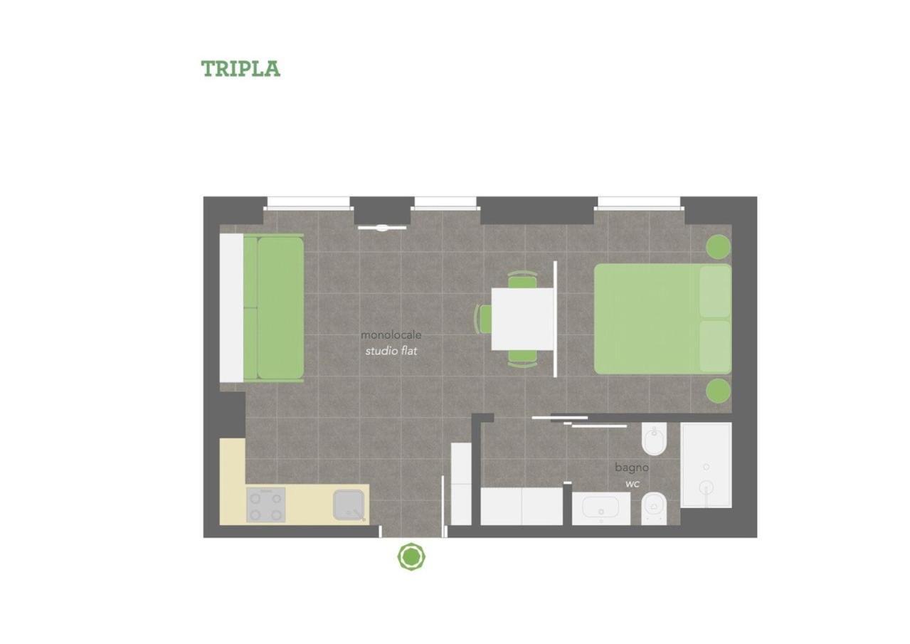 Cirene Apartments Milano Exterior foto