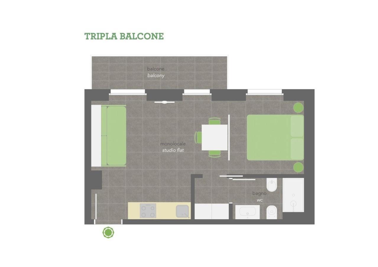 Cirene Apartments Milano Exterior foto